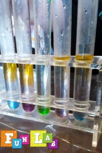 chemiczne urodzinki z eksperymentami